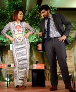 Arjun Kapoor and Sonakshi Sinha at AajTak in Mumbai on 13th Dec 2014